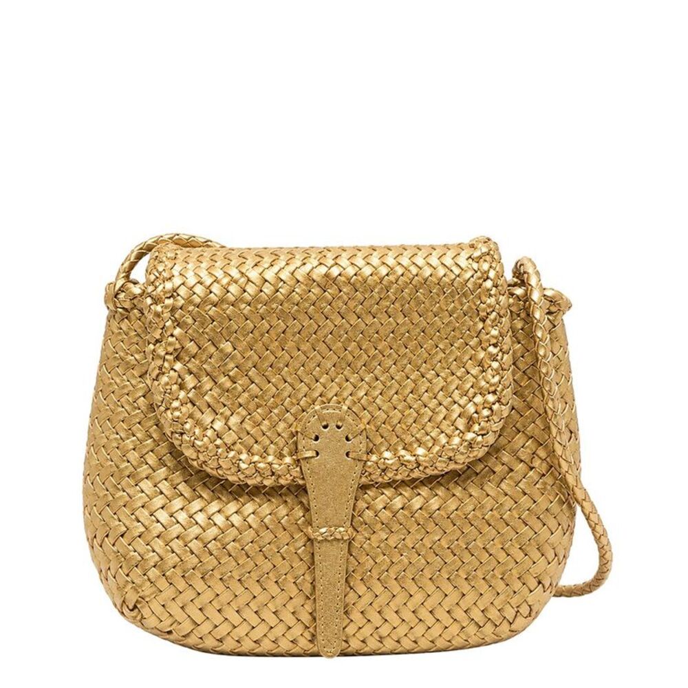 Dragon Diffusion Mini City Bag Leather Tote, Grey